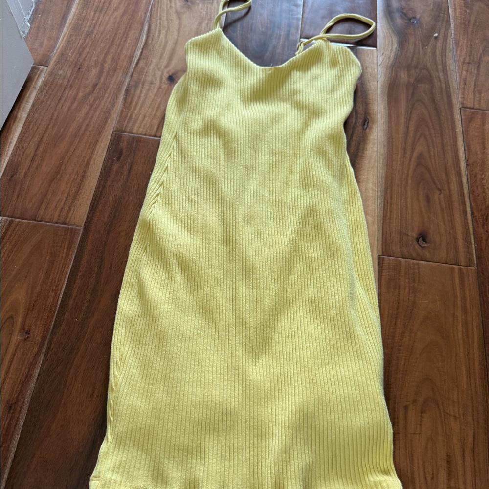 Sabo Skirt Lemon Mini Dress